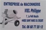 PHILIPPE VIEL maçon, rénovation, extension de maison SAINT-MARS-DU-DESERT 44850